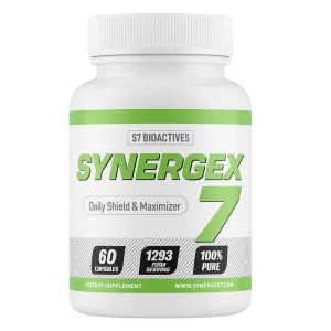 Synergex 7™ – Advanced Male Vitality & Performance Support Formula